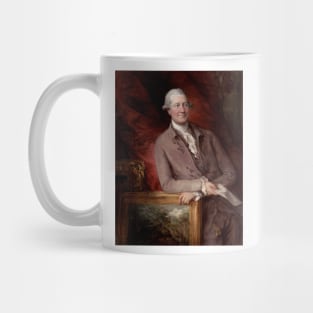 Portrait of James Christie by Thomas Gainsborough Mug